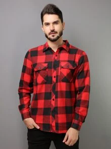 Men Shirts - Đỏ - Xem 3