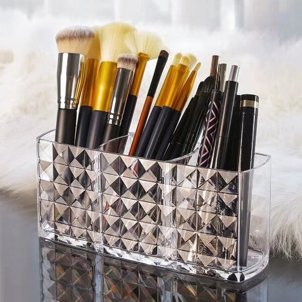 1pc Diamond Shaped Cosmetic Organizer
