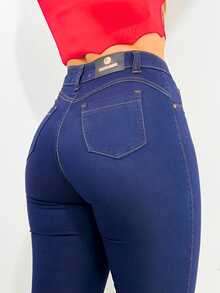 Women Pants - Màu xanh lam - Xem 3