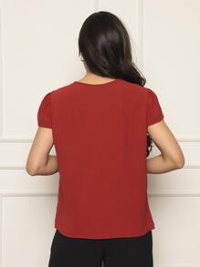 Women T-Shirts - Burnt Orange - View 3