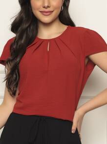 Women T-Shirts - Burnt Orange - View 1
