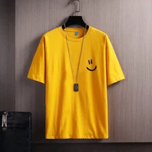 Men T-Shirts - Màu vàng - Xem 2
