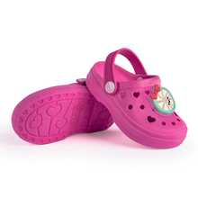 Kids Flat Sandals - 玫紅色 - 查看 4