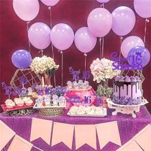 25Pcs 16th Birthday Cake Decorations, Sweet 16 Sixteen Cake Topper, Happy Birthday Sweet 16 Cupcake Toppers Purple for Boys Girls Happy 16th Birthday Party Supplies - Purple - View 5