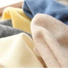 全季節女士夏季時尚針織披肩,適用於空調房間,肩膀包裹等 - 卡其色 - 查看 4