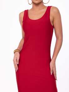 Women Dresses - 紅色 - 查看 5