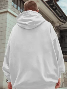 Men Sweatshirts - 白色 - 查看 2