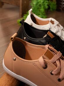 Women Wedge Sneakers - 白色 - 查看 3