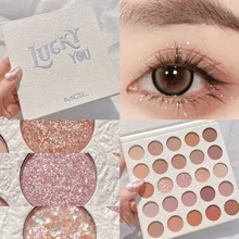 Shadow Palette With 24 Shades +1 New Shimmer - Brown - View 2