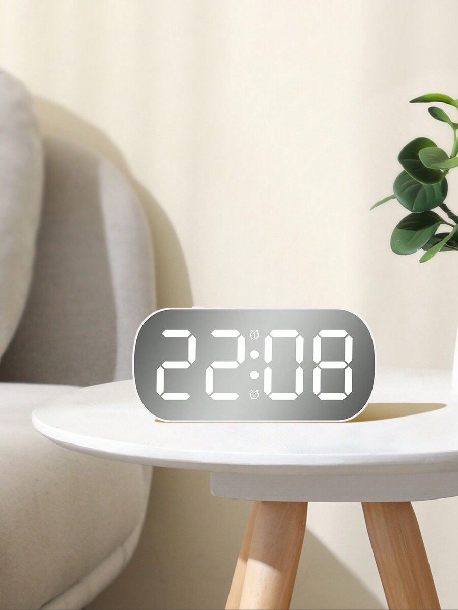 Modern LED Digital Alarm Clock LED Backlight Display Desktop Clocks