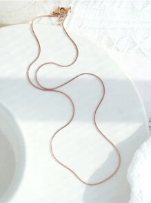 Nooxian Minimalist Stainless Steel Necklace