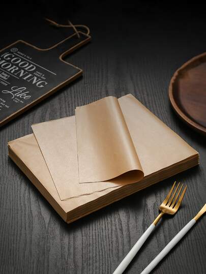 50 pezzi Carta da forno antiaderente per cottura al forno, alla griglia, all'aria e carta forno barbecue in silicone per rivestimento. Rivestimenti per cestello dell'aria, carta per airfryer, carta forno per friggitrice ad aria, cucina friggitrice ad aria