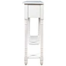 Nestfair Console Table with Drawers and Shelf