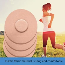 10pcs/set Pink Adhesive Patches For Motion Sensor, Outdoor Activities Anti-slip Fixing Accessory - Pink - View 2