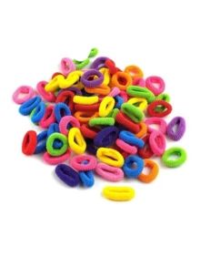 100 donitas para cabello - Multicolor - Ver 2