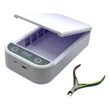 CAJA ESTERILIZADOR UV - Blanco - Ver 4