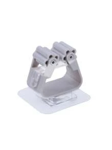 2pcs, No Punch Mop Broom Rack Hooks, Bathroom Laundry Miscellaneous Room Kitchen Household Wall Mounted Storage Hooks, Mop Clip Hooks, Miscellaneous Hooks - White - View 8