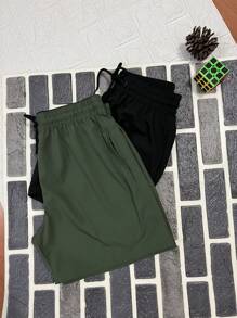 Men Shorts - Green - View 1