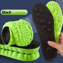 運動鞋墊鞋底墊跑步減震透氣軟墊 - 黑色 - 查看 5