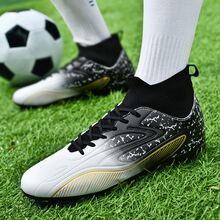 Zapatos de fútbol de hombres - Negro - Ver 6
