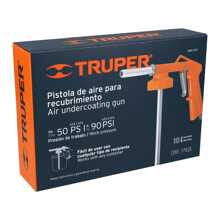 Pistola para recubrimiento (cuerpo) truper pire-673 19232 - Naranja - Ver 3