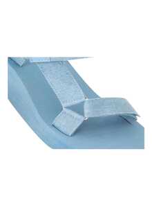 Sandalia Plataforma De Playa Slickers Suela Goma Eva - Azul - Ver 4