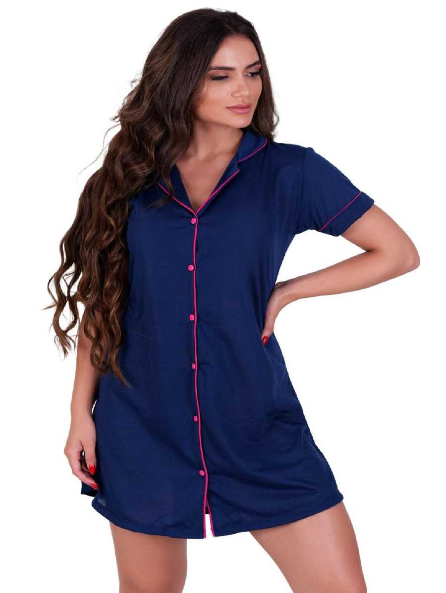 Women Bra & Panty Sets - 藏蓝色 - 查看 1