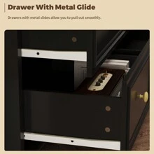 White Chest of Drawers 9 Drawer Chest Dresser Wood Dresser with Wood Leg & Gold Handles, for Bedroom Closet ( Assembly required )