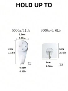 1入組鐵收納極簡黑色幾何設計收納架 - 黑色 - 查看 5