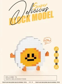 积木创意玩具-快乐太阳蛋房间装饰 - 彩色 - 查看 4