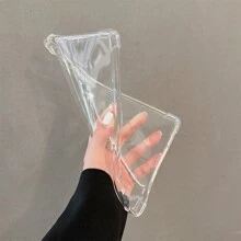 1入組透明平板保護套帶有四角防摔,適用於ipad和samsung - 無色 - 查看 6