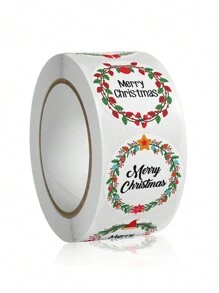 1捲500張感謝貼紙 - 彩色 - 查看 4