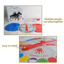 1pc  Game Mat Intellectual Dual-Playing Toy Table Game Accessory For Indoor Activities - Multicolor - View 2
