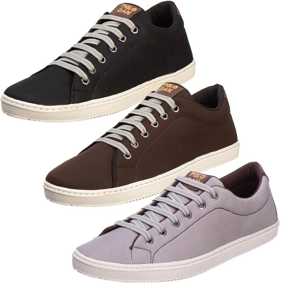 Men Sneakers - 黑色 - 查看 1