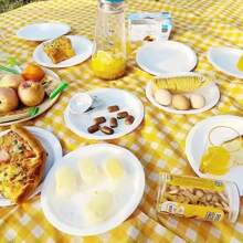 Yellow Picnic Blanket - Yellow - View 2
