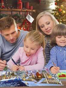 Led Light Pink Diamond Painting Pen With Diamond Tips (battery Not Included) - Pink - View 9