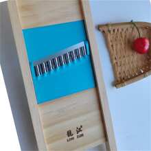 1入組多功能不銹鋼薯片切割機，蔬菜水果工具，廚房用品，切割機，食品，沙拉，裝飾，儲存，聚會，生日。 - 藍色 - 查看 4