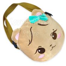 Black pink Jennie Bolsa tipo crossbody osita moda kpop korea - Caqui - Ver 1