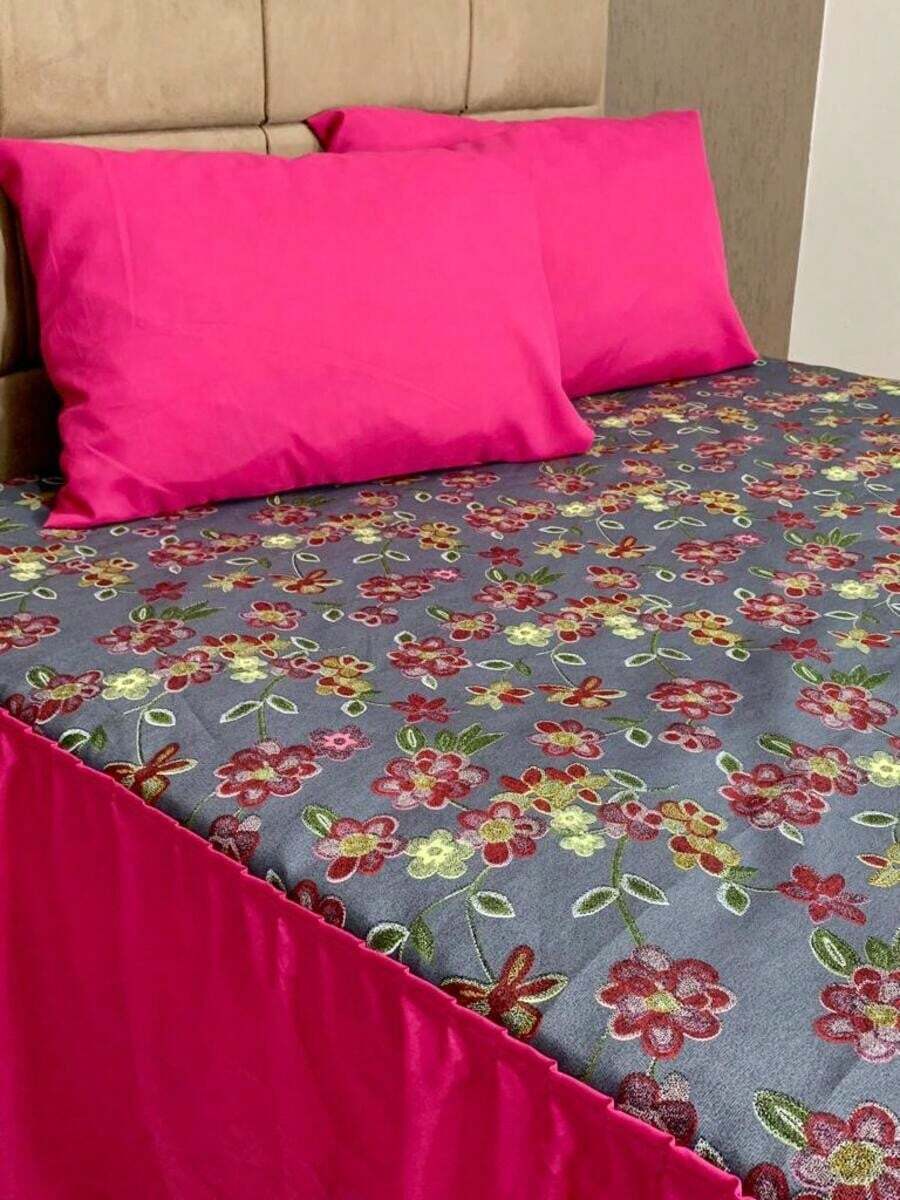 Quilts - Màu Hồng Tươi - Xem 1