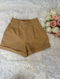 short alfaitaia com  detalhes  de elastico na atras