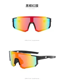 Gafas de sol polarizadas con protección UV para mujeres y hombres - Azul - Ver 3