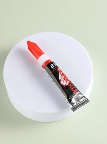 5 قطع ملصقات أظافر شفافة، غراء أظافر، جل تعزيز امتداد الأظافر، أدوات فن الأظافر سريعة الجفاف - شفاف - مشاهدة 2