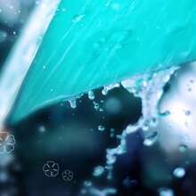 Magical Umbrella Parasol That Changes Color With The Rain - Multicolor - View 2