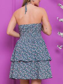 Women Dresses - 藏蓝色 - 查看 3