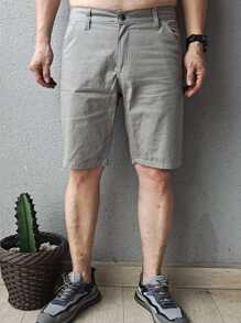 Men Shorts - Light Grey - View 2