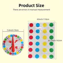 1pc  Game Mat Intellectual Dual-Playing Toy Table Game Accessory For Indoor Activities - Multicolor - View 5