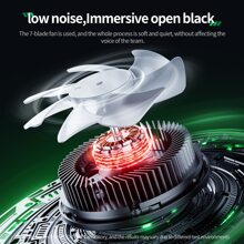 Plextone Expro1 智慧型手機散熱器rgb 遊戲手機散熱器靜音裝置靜音散熱器15w 半導體製冷磁吸式兩種冷卻模式3 種可調rgb 燈專業電競遊戲散熱器帶背夾、磁力板和type-c 充電線兼容所有智慧型手機型號推薦使用20w以上充電器 40x40mm 更大散熱面積 - EX1 PRO 散熱器 - 查看 7