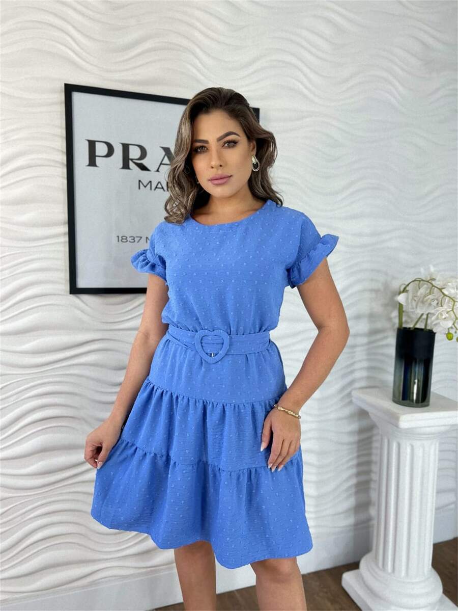 Women Dresses - Màu xanh nhạt - Xem 1