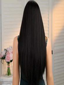 Synthetic Lace Wigs - 黑色 - 查看 2