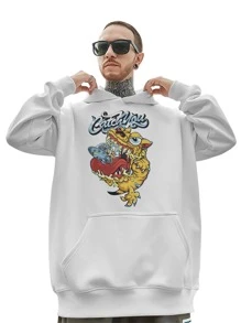 Men Sweatshirts - 白色 - 查看 3